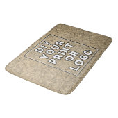 Personalized Custom Outdoor Mat Welcome Outside  バスマット (アングル)