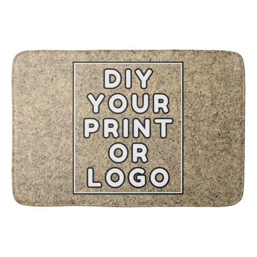 Personalized Custom Outdoor Mat Welcome Outside  バスマット (正面)