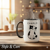 Personalized Custom Pet Mug with Photo and Name マグカップ