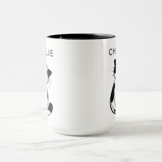 Personalized Custom Pet Mug with Photo and Name マグカップ (中央)