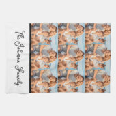 Personalized Custom Photo キッチンタオル (横)