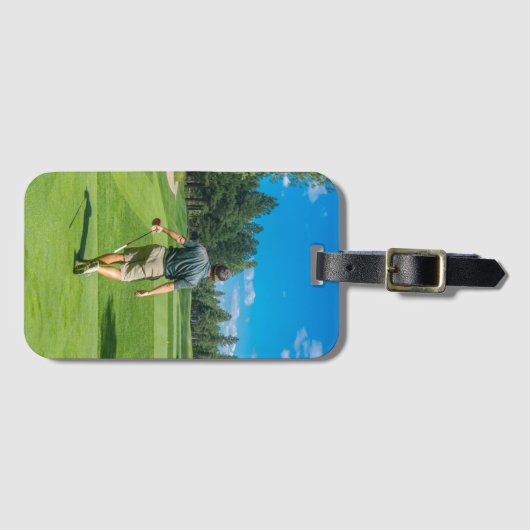 Personalized Custom Photo ラゲッジタグ (正面横)