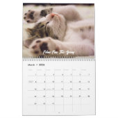 Personalized Custom Photo Cat Lovers Calendar  カレンダー (3月 2026)