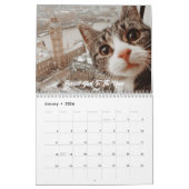 Personalized Custom Photo Cat Lovers Calendar  カレンダー (1月 2026)