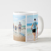 Personalized Custom Photo Collage Coffee Mug ジャンボコーヒーマグカップ (正面右)