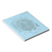 Personalized Custom Photo Pet with Name ノートパッド (アングル)