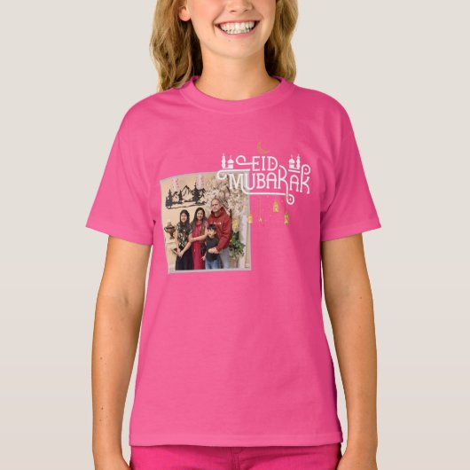 Personalized Custom Photo Picture Friends Family T Tシャツ (正面)