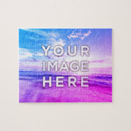Personalized Custom Photo Vaporwave ジグソーパズル
