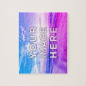 Personalized Custom Photo Vaporwave ジグソーパズル (縦)