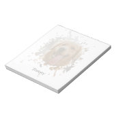 Personalized Custom Photo with Name ノートパッド (回転)