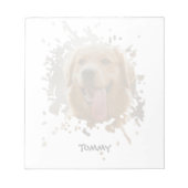 Personalized Custom Photo with Name ノートパッド (正面)