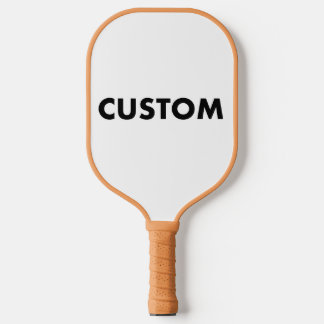 Personalized Custom Pickleball Paddle TAN Handle ピックルボールラケット