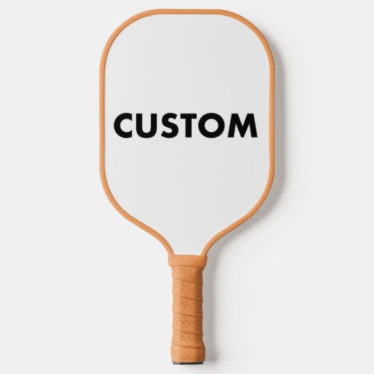 Personalized Custom Pickleball Paddle TAN Handle ピックルボールラケット (正面)