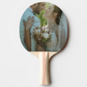 Personalized Custom Wedding Image Ping Pong Paddle 卓球ラケット (裏面)