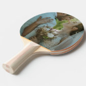 Personalized Custom Wedding Image Ping Pong Paddle 卓球ラケット (正面アングル)