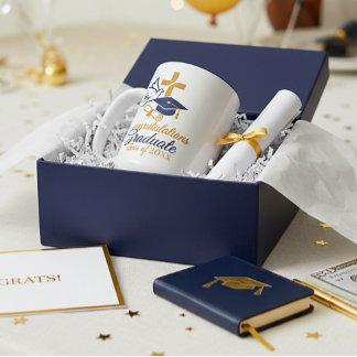 Personalized custom year Christian Graduation ツートーンマグカップ