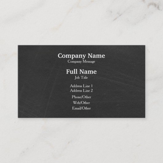 Personalized Custom Your Own 名刺 (正面)