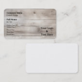 Personalized Custom Your Own Logo & Text 名刺 (正面/裏面)