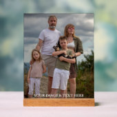 Personalized Custom Your Own Photo アクリルサイン (ニュートラル)