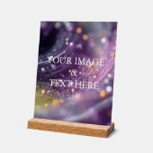 Personalized Custom Your Own Photo アクリルサイン (傾斜)