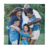 Personalized Custom Your Own Photo Ceramic Tile タイル (正面)