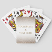 Personalized Custom Your Own Photo & Text トランプ (裏面)
