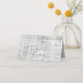 Personalized Custom Your Own Photo & Text プレイスカード (裏面)