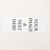 Personalized Custom Your Own Photo & Text  ヨガマット (裏面(横))