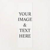 Personalized Custom Your Own Photo & Text  ヨガマット (正面)