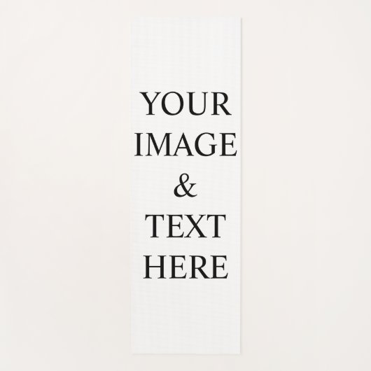 Personalized Custom Your Own Photo & Text  ヨガマット (正面)
