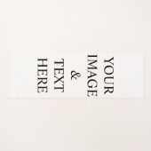 Personalized Custom Your Own Photo & Text  ヨガマット (正面(横))