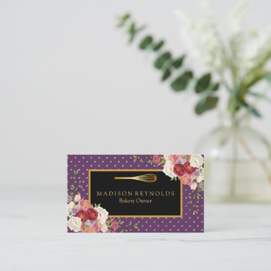 Personalized Custom Your Own Photo & Text 名刺 (スタンド正面)