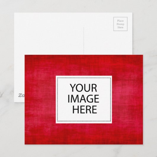 Personalized Custom Your Own Photo & Text Postcard ポストカード (正面/裏面)