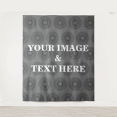 Personalized Custom Your Own Photo & Text Tapestry タペストリー (正面)