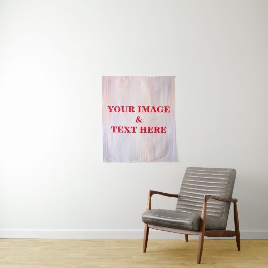 Personalized Custom Your Own Photo & Text Tapestry タペストリー (インサイチュ)