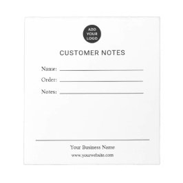 Personalized Customer Notes Notepad ノートパッド
