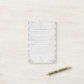 Personalized Customizable Lined Notebook Paper Pos ポストイット (デスク上)