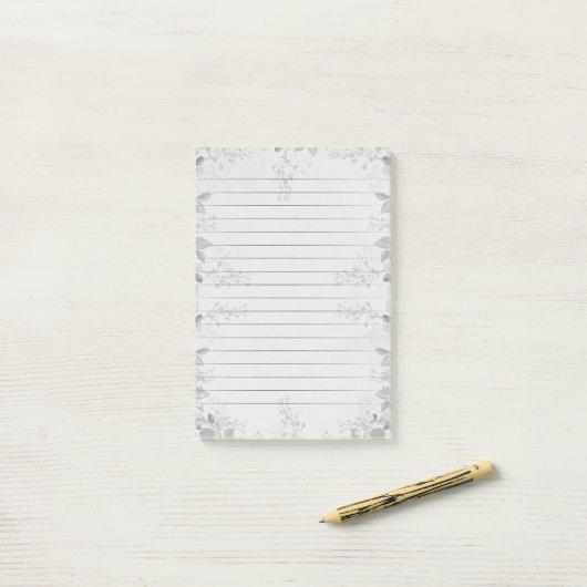 Personalized Customizable Lined Notebook Paper Pos ポストイット (デスク上)
