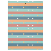 Personalized Cute clipboard with Name クリップボード (裏面)