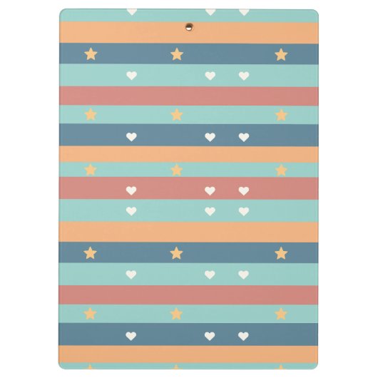 Personalized Cute clipboard with Name クリップボード (裏面)