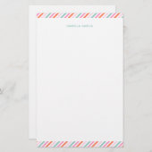 Personalized Cute Colorful Stationery Paper 便箋 (正面/裏面)