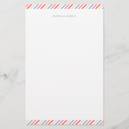 Personalized Cute Colorful Stationery Paper 便箋