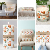 Personalized Cute Fox woodland kitchen  キッチンタオル