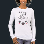 Personalized Cute Kawaii Let's Gym  トライブレンドＴシャツ<br><div class="desc">Create a Cute Kawaii Let’s Gym Shirt, adding a name for a personalized touch. 👕💖 Perfect for workouts, outings, or gifting, it brings energy and smiles. 🌸✨ To customize, type the name before checkout and make it one-of-a-kind. 🎁 #LetsGymShirt #KawaiiWorkoutStyle #FitnessBirthdayGift @ActiveMoms @FitnessFans @GiftSeekers 👉 Customize your Let’s Gym shirt...</div>