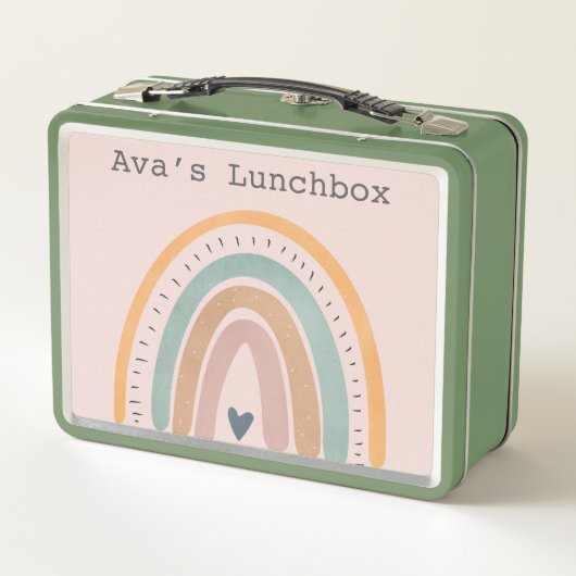 Personalized cute lunchbox メタルランチボックス (裏面)