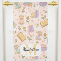 Personalized Cute Monogram Magic Times Pastel Pink