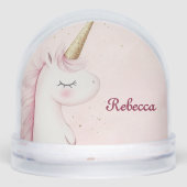 Personalized Cute Pink Unicorn (正面)