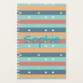 Personalized Cute Planner with Name プランナー手帳 (正面)