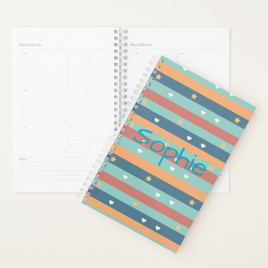 Personalized Cute Planner with Name プランナー手帳 (ディスプレー)