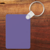 Personalized Cute Purple Rowing Girl Rower Kids キーホルダー (裏面)